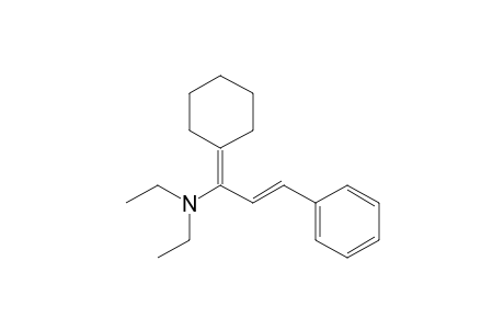 (1-Cyclohexylidene-3-phenylallyl)diethylamine