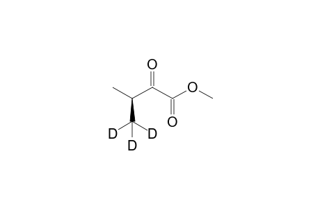 (3R)-4,4,4-Trideuterio-2-keto-3-methyl-butyric acid methyl ester