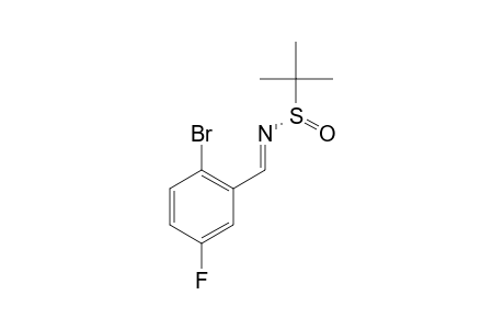 (S,E)-N-(2-Bromo-5-fluorobenzylidene)-tert-butanesulfinamide