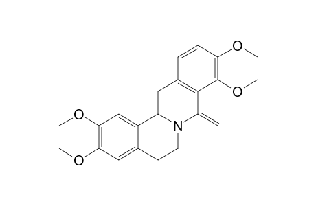 2,3,9,10-tetramethoxy-8-methylene-5,6,13,13a-tetrahydroisoquinolino[2,1-b]isoquinoline