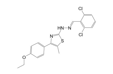 2,6-dichlorobenzaldehyde [4-(4-ethoxyphenyl)-5-methyl-1,3-thiazol-2-yl]hydrazone