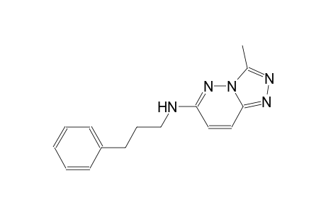 [1,2,4]triazolo[4,3-b]pyridazin-6-amine, 3-methyl-N-(3-phenylpropyl)-