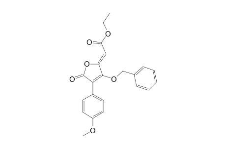 4-BENZYLOXY-5-[Z-2-(ETHOXYCARBONYLMETHYLIDENE)]-3-(4-METHYOXYPHENYL)-2-FURANONE
