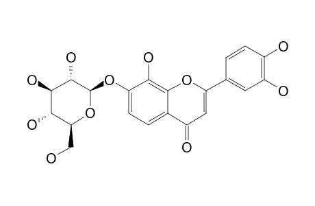 8,3',4'-TRIHYDROXY-FLAVONE-7-O-BETA-D-GLUCOPYRANOSIDE