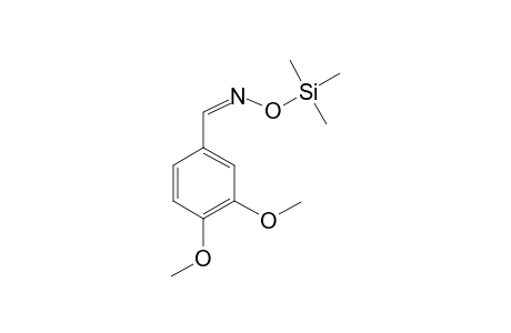 Benzaldehyde <3,4-dimethoxy-> oxime, mono-TMS