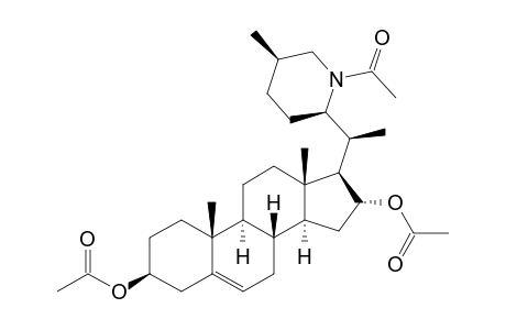 16,28-Secosolanid-5-ene-3,16-diol, 28-acetyl-, diacetate (ester), (3.beta.,16.beta.,22.alpha.,25.beta.)-