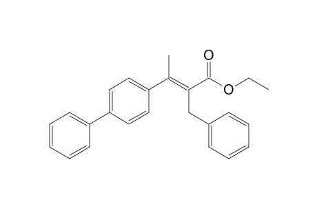 (E)-Ethyl 2-benzyl-3-(4'-phenylphenyl)but-2-enoate