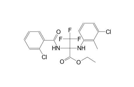 alanine, N-(2-chlorobenzoyl)-2-[(3-chloro-2-methylphenyl)amino]-3,3,3-trifluoro-, ethyl ester