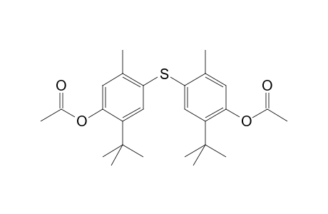4,4'-thiobis(2-tert-butyl-5-methyl-4,1-phenylene) diacetate