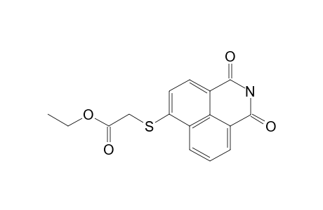 [(2,3-DIHYDRO-1,3-DIOXO-1H-BENZ[de]ISOQUINOLIN-6-YL)THIO]ACETIC ACID, ETHYLESTER