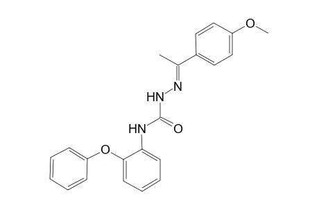 1-(1-(4-Methoxyphenyl)ethylidene)-4-(2-phenoxyphenyl)semicarbazide