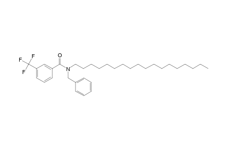 Benzamide, 3-trifluoromethyl-N-benzyl-N-octadecyl-