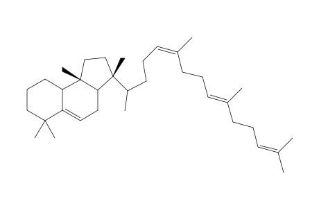 13-[1',5',9',13'-tetramethyltetradeca-4',8',12-trienyl]-4,4,9,13-tetramethyl(perhydro)-.delta(6,7)-naphthaleno[8,9-a]cyclopentane