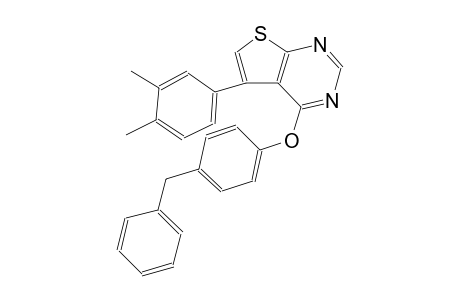 thieno[2,3-d]pyrimidine, 5-(3,4-dimethylphenyl)-4-[4-(phenylmethyl)phenoxy]-