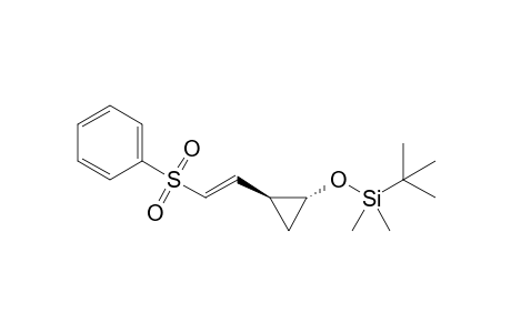 [(1R,2S)-2-[(E)-2-(benzenesulfonyl)ethenyl]cyclopropyl]oxy-tert-butyl-dimethylsilane