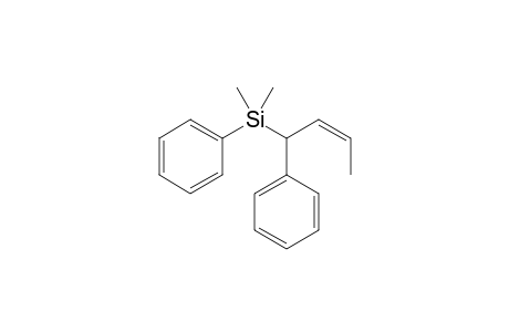 (Z)-1-Dimethyl(phenyl)silyl-1-phenylbut-2-ene