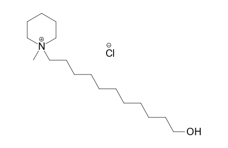 piperidinium, 1-(11-hydroxyundecyl)-1-methyl-, chloride