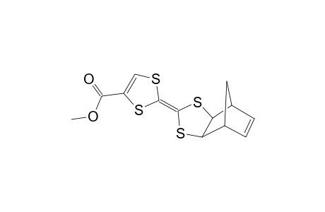 4-[4'-(Methoxycarbonyl)-1,3-dithiol-2-ylidene]norborneno[2,3-d][1,3]dithiole
