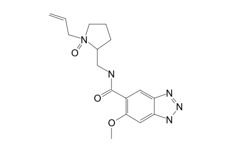 6-METHOXY-1-H-BENZOTRIAZOLE-5-CARBOXYLIC_ACID_(1-ALLYL-1-OXY-PYRROLIDIN-2-YLMETHYL)-AMIDE;AL-NO2;DIASTEREOMER_2