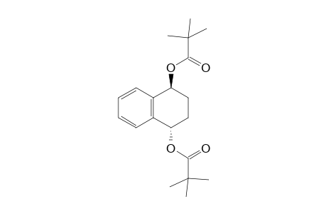 trans-1,2,3,4-Tetrahydronaphthalene-1,4-dipivalate