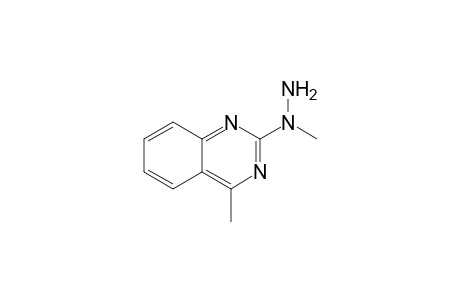 1-Methyl-1-(4-methyl-2-quinazolinyl)hydrazine