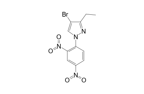 4-bromo-1-(2,4-dinitrophenyl)-3-ethylpyrazole