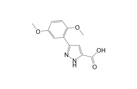3-(2,5-dimethoxyphenyl)-1H-pyrazole-5-carboxylic acid