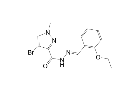 4-bromo-N'-[(E)-(2-ethoxyphenyl)methylidene]-1-methyl-1H-pyrazole-3-carbohydrazide