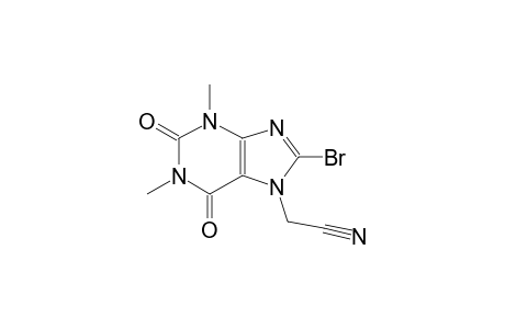 (8-bromo-1,3-dimethyl-2,6-dioxo-1,2,3,6-tetrahydro-7H-purin-7-yl)acetonitrile