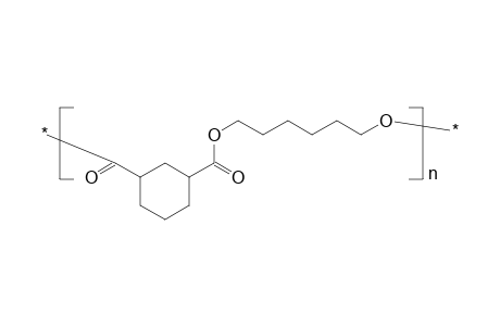 Hexahydrophthalic acid-hexamethylenediol polyester (11:10)