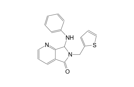 5H-pyrrolo[3,4-b]pyridin-5-one, 6,7-dihydro-7-(phenylamino)-6-(2-thienylmethyl)-
