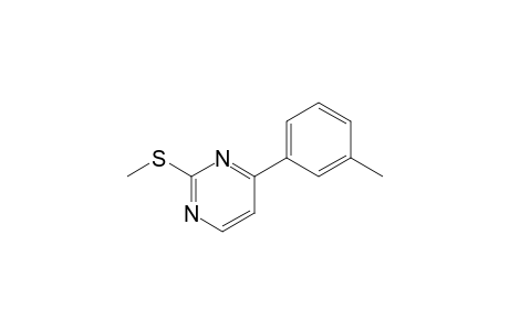 4-(3-Methylphenyl)-2-(methylthio)pyrimidine