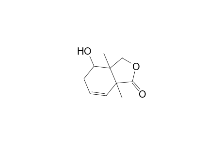 1(3H)-Isobenzofuranone, 3a,4,5,7a-tetrahydro-4-hydroxy-3a,7a-dimethyl-, (3a.alpha.,4.beta.,7a.alpha.)-(.+-.)-