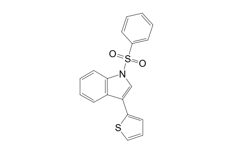 1-(benzenesulfonyl)-3-(2-thienyl)indole