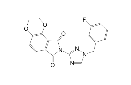 2-[1-(3-fluorobenzyl)-1H-1,2,4-triazol-3-yl]-4,5-dimethoxy-1H-isoindole-1,3(2H)-dione