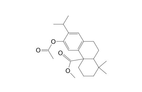 Methyl 6-acetoxy-1,3,4,9,10,10a-hexahydro-1,1-dimethyl-7-(1'-methylethyl)phenanthrene-4a(2H)-carboxylate -