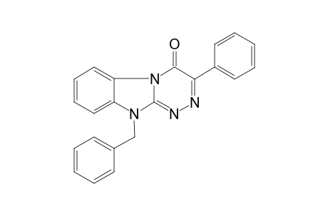 10-Benzyl-3-phenyl[1,2,5]triazino[4,3-a]benzimidazol-4(10H)-one