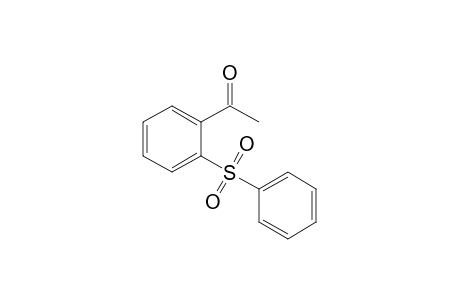 1-[2-(Phenylsulfonyl)phenyl]ethanone