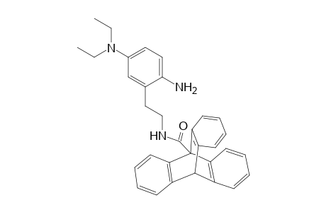 N-{2-[2-amino-5-(diethylamino)phenyl]ethyl}pentacyclo[6.6.6.0(2,7).0(9,14).0(15,20)]icosa-2,4,6,9,11,13,15,17,19-nonaene-1-carboxamide