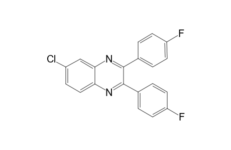 6-Chloro-2,3-bis(4-fluorophenyl)quinoxaline