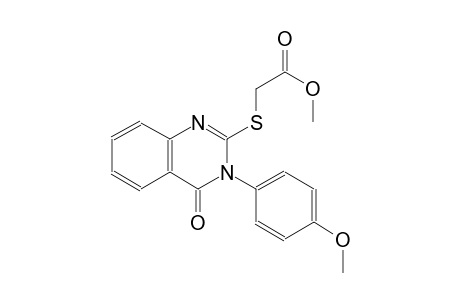methyl {[3-(4-methoxyphenyl)-4-oxo-3,4-dihydro-2-quinazolinyl]sulfanyl}acetate