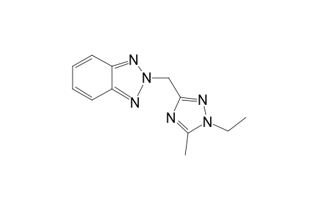 2-[1-ETHYL-5-METHYL-1H-1,2,4-TRIAZOLE-3-YL-(METHYLENE)]-2H-BENZOTRIAZOLE