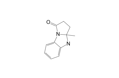 3A-METHYL-2,3,3A,4-TETRAHYDRO-1H-PYRROLO-[1,2-A]-BENZIMIDAZOL-1-ONE