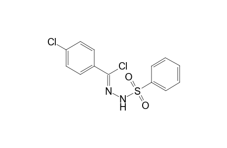 N-Phenylsulfonyl(4-chlorobenzyl)hydrazidoyl chloride