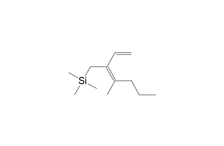 4-Methyl-3-[(trimethylsilyl)methyl]-1,3-heptadiene
