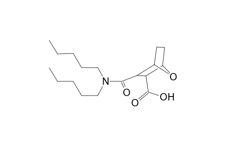3-[(dipentylamino)carbonyl]-7-oxabicyclo[2.2.1]heptane-2-carboxylic acid