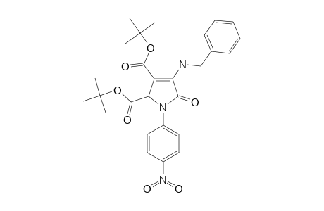 DI-TERT.-BUTYL-4-BENZYLAMINO-1-(4-NITROPHENYL)-5-OXO-2,5-DIHYDRO-1H-PYRROLE-2,3-DICARBOXYLATE