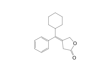 (E)-4-(Cyclohexyl(phenyl)methylene)tetrahydrofuran-2-one