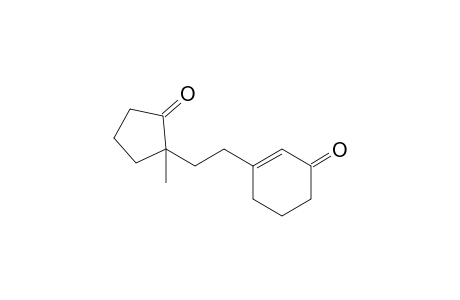 3-[2-(1-Methyl-2-oxocyclopentyl)ethyl]cyclohex-2-enone