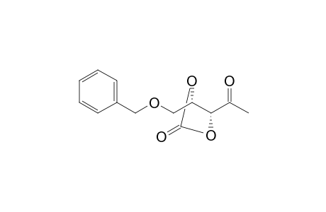 5-(Benzyloxy)-3,4-dihydroxy-2-pentanone - 3,4-cyclic carbonate